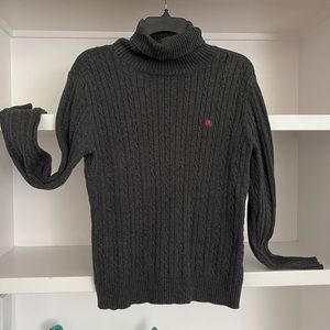Pretty Izod Sweater Turtleneck sz L
